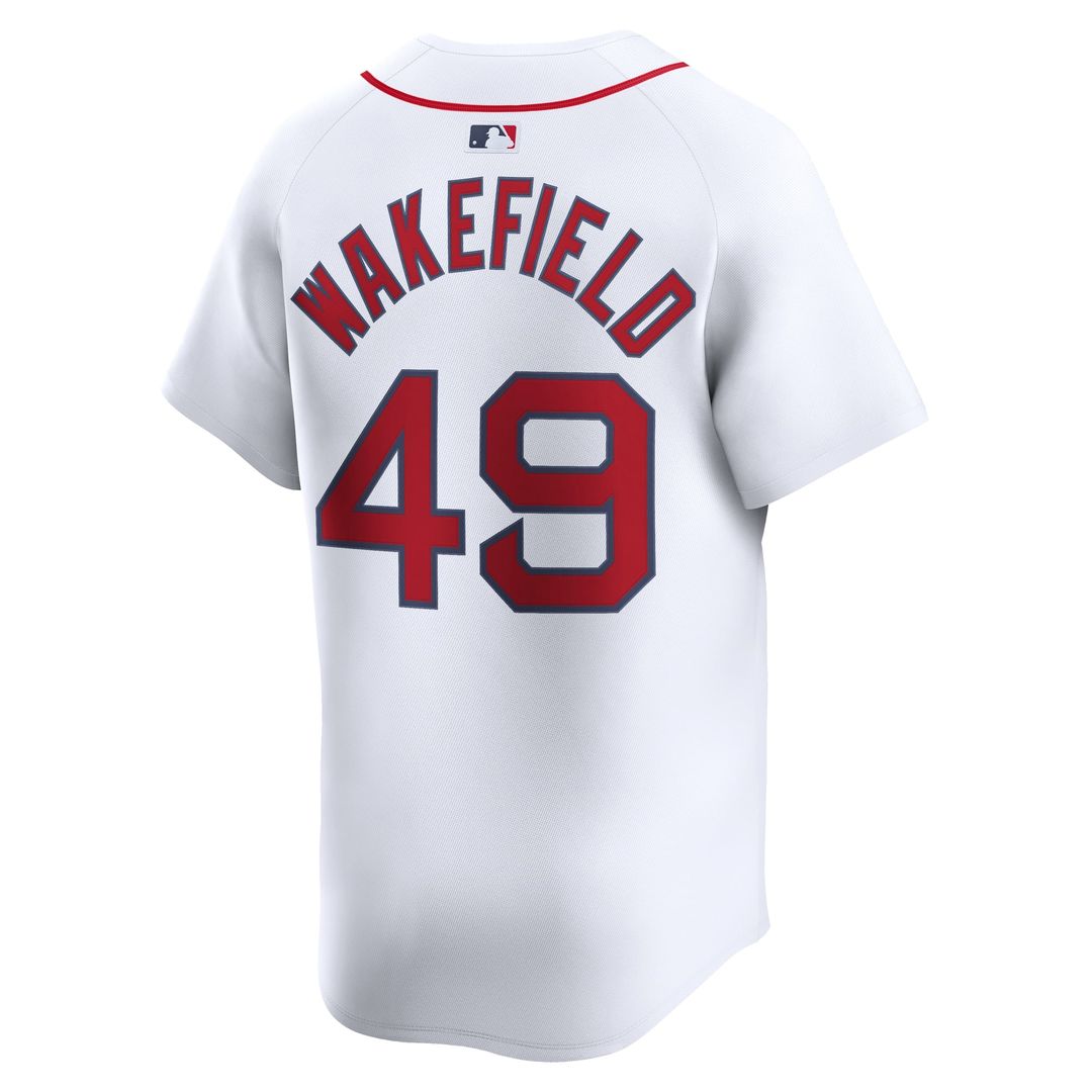 Boston Red Sox Tim Wakefield Home Limited Jersey (White)