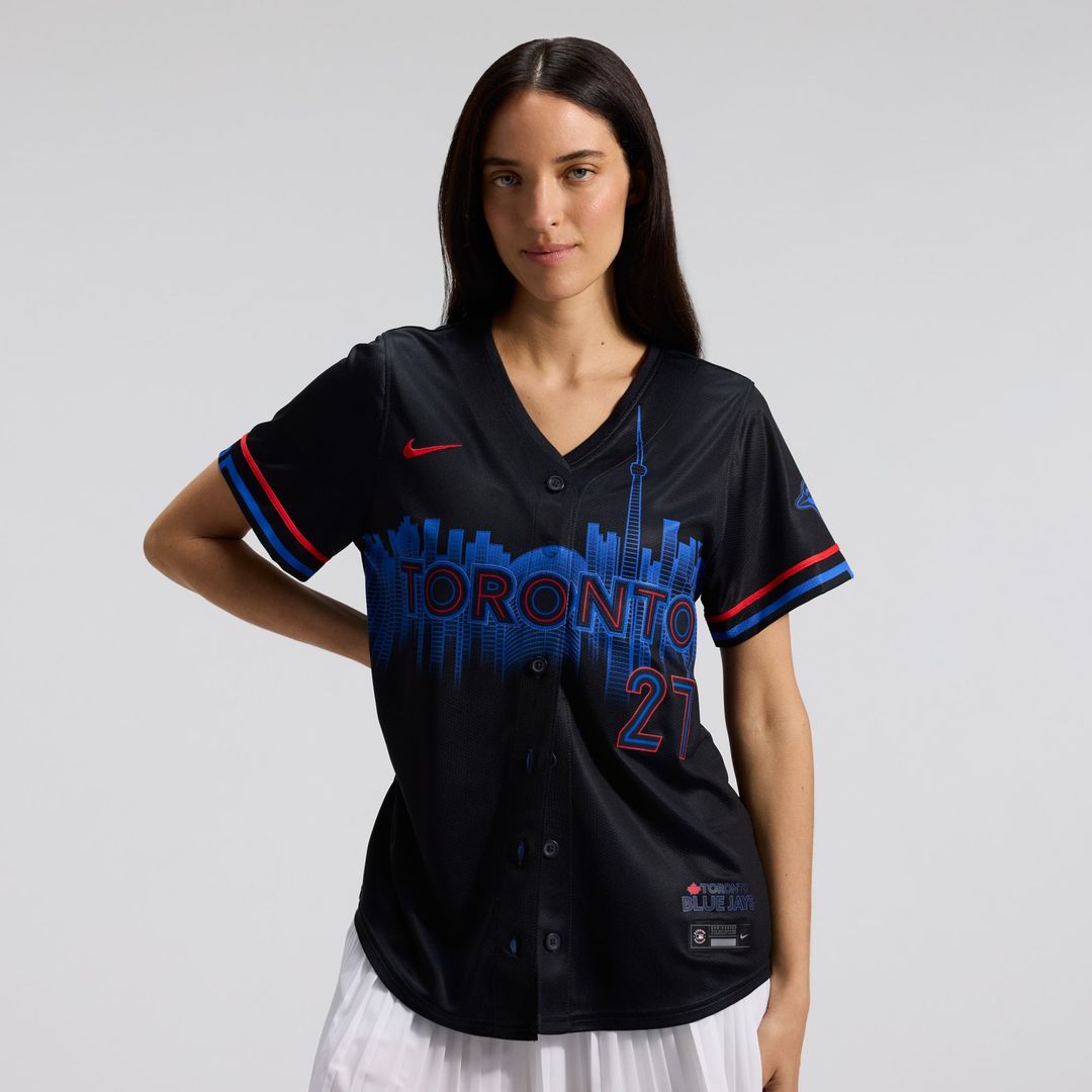 Toronto Blue Jays Vladimir Guerrero Jr. Women's 2024 City Connect Limited Jersey (Navy)