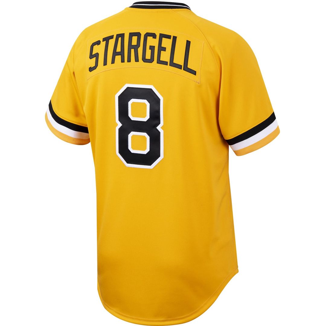 Pittsburgh Pirates Willie Stargell Cooperstown Authentic Jersey (Gold)