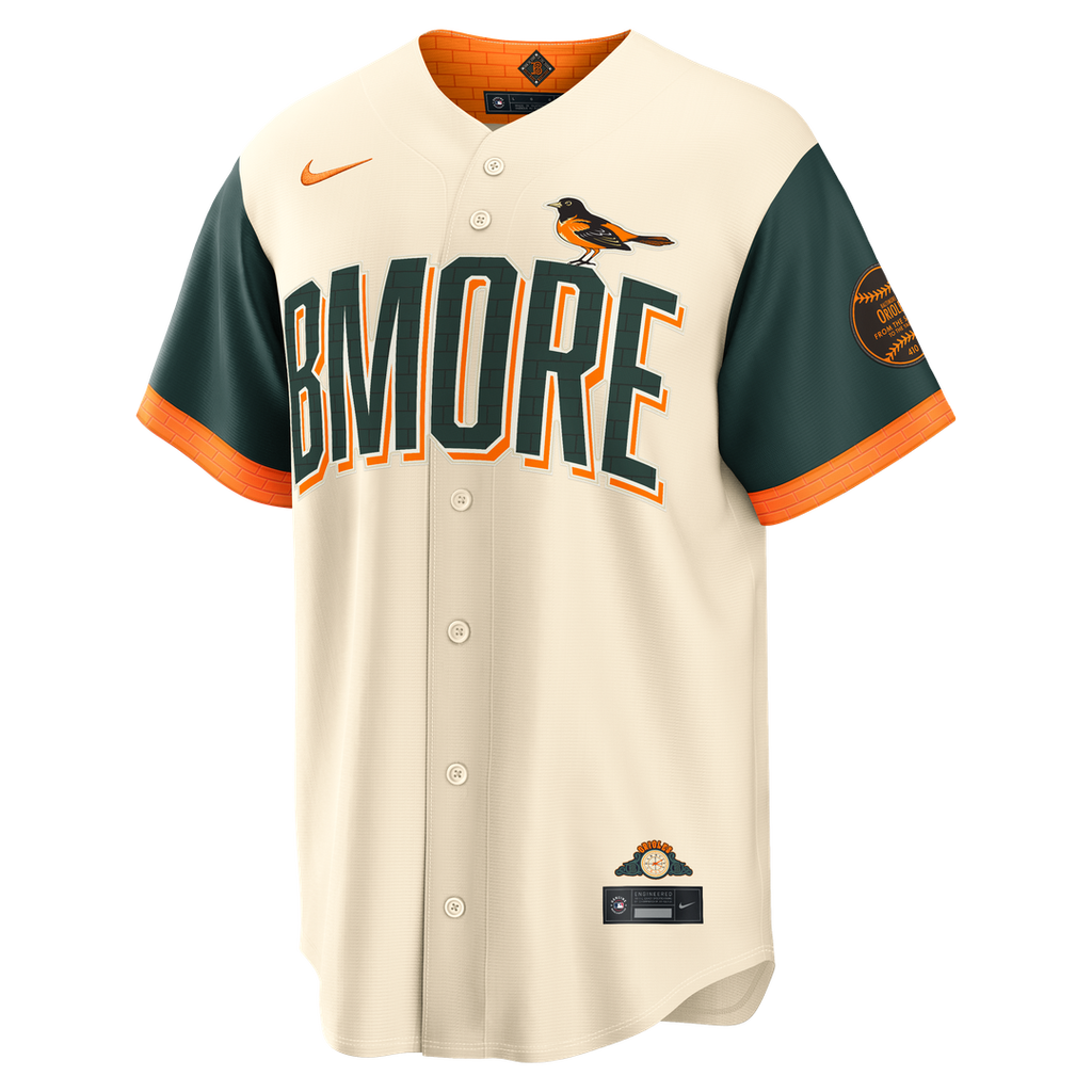 Baltimore Orioles 2026 City Connect Stadium Jersey (Cream)