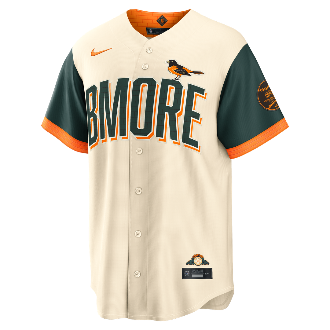 Baltimore Orioles 2026 City Connect Stadium Jersey (Cream)