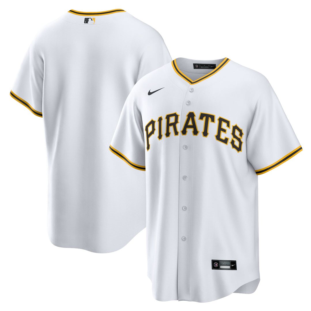 Pittsburgh Pirates Home Replica Team Jersey (White)