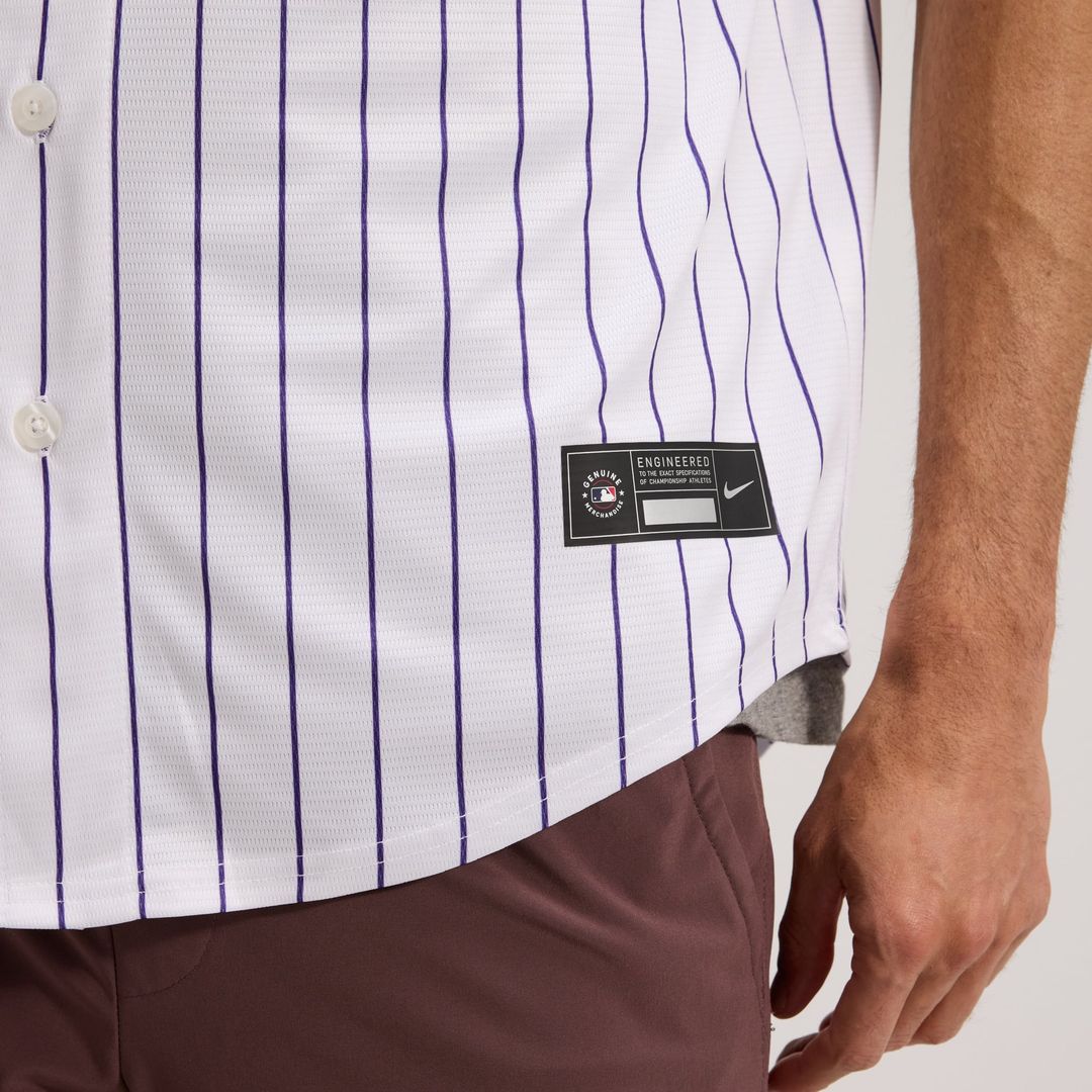 Colorado Rockies Home Replica Team Jersey (White)