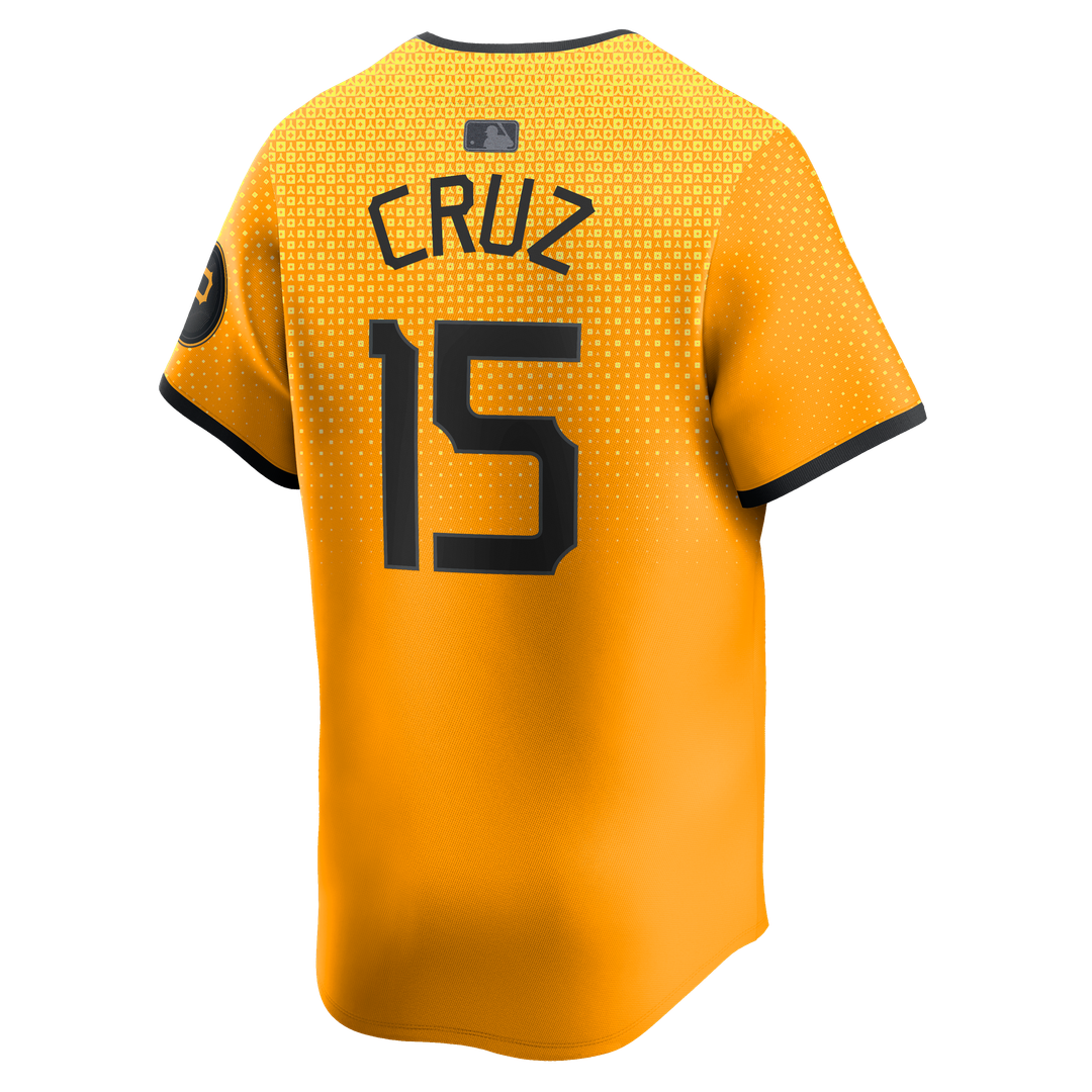 Pittsburgh Pirates Oneil Cruz City Connect Limited Jersey (Gold)