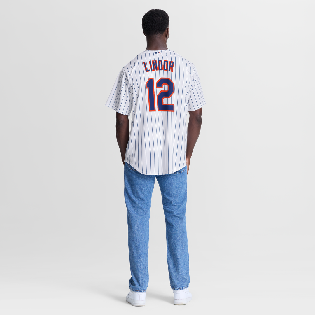 New York Mets Francisco Lindor Alternate Replica Jersey (Black)