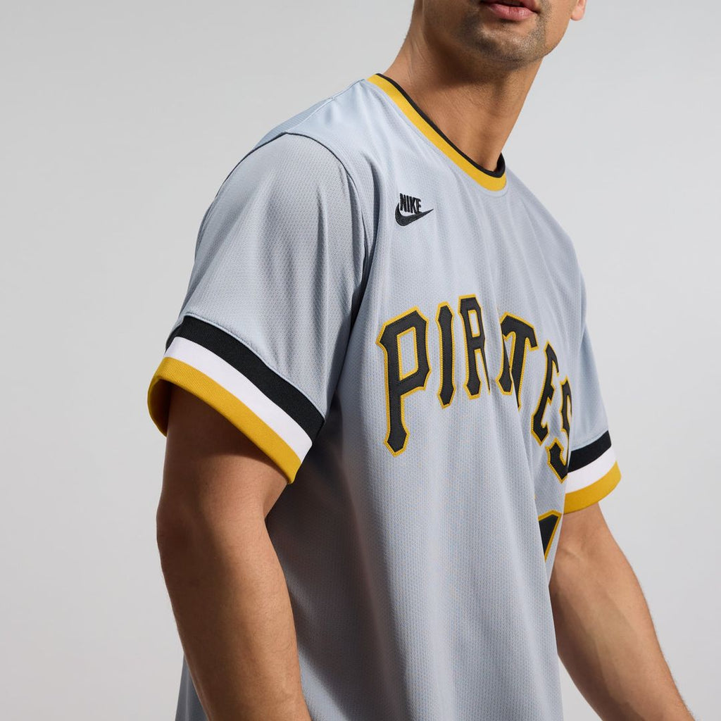 Pittsburgh Pirates Roberto Clemente Throwback Cooperstown Limited Jersey (Gray)