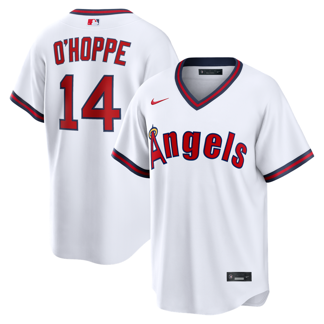 Los Angeles Angels Logan O'Hoppe Alternate Replica Jersey (White)