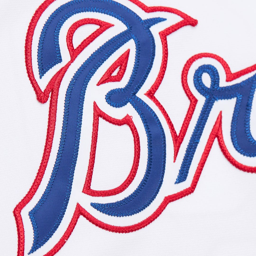 Atlanta Braves John Smoltz 2004 Cooperstown Authentic Throwback Jersey (White)