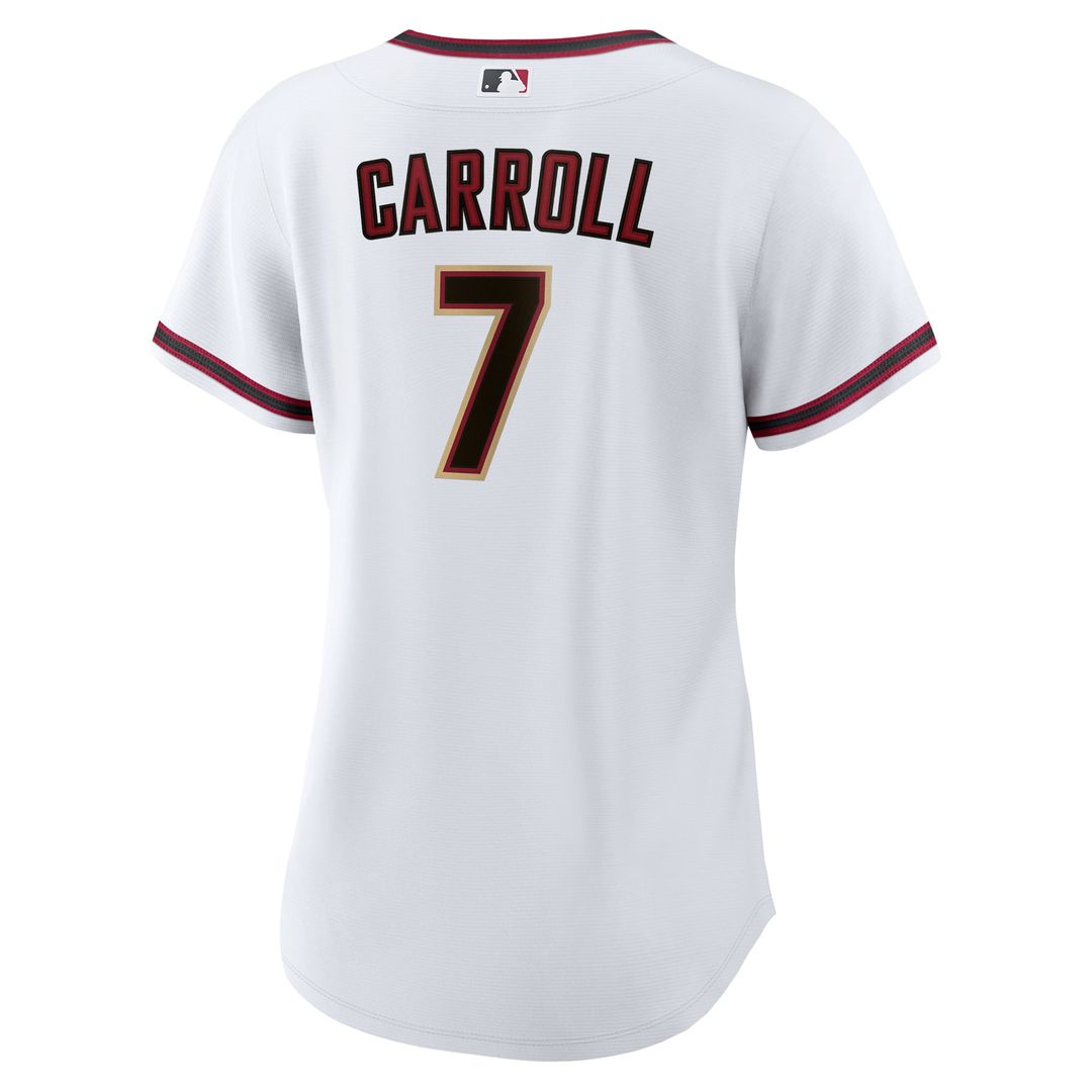 Arizona Diamondbacks Corbin Carroll Women's Home Replica Jersey (White)