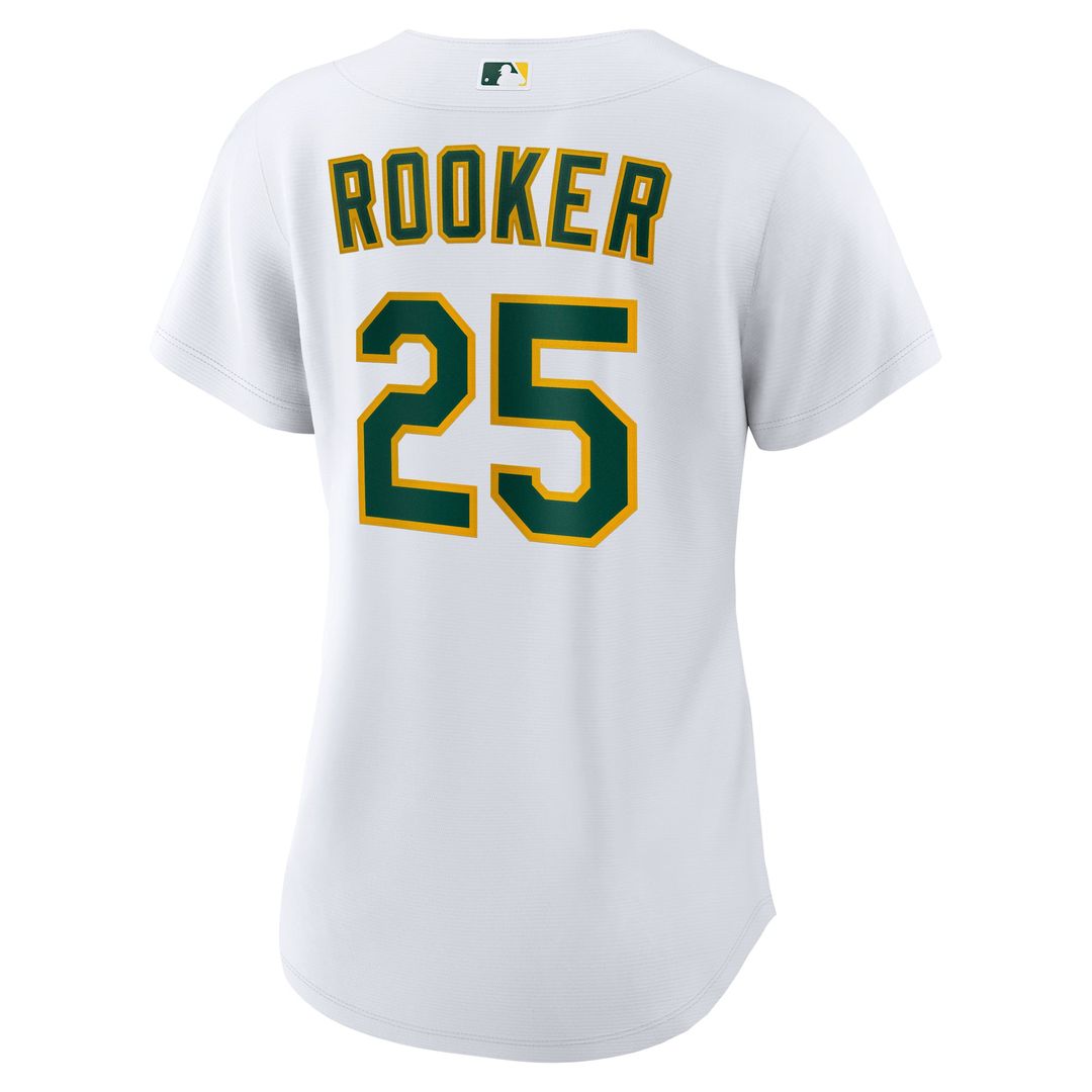 Athletics Brent Rooker Women's Home Replica Jersey (White)