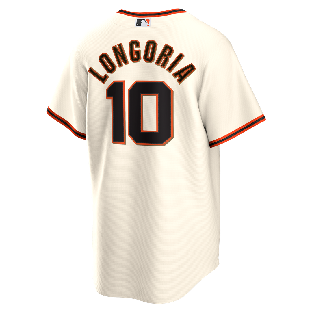 San Francisco Giants Evan Longoria Home Retired Replica Jersey (Cream)