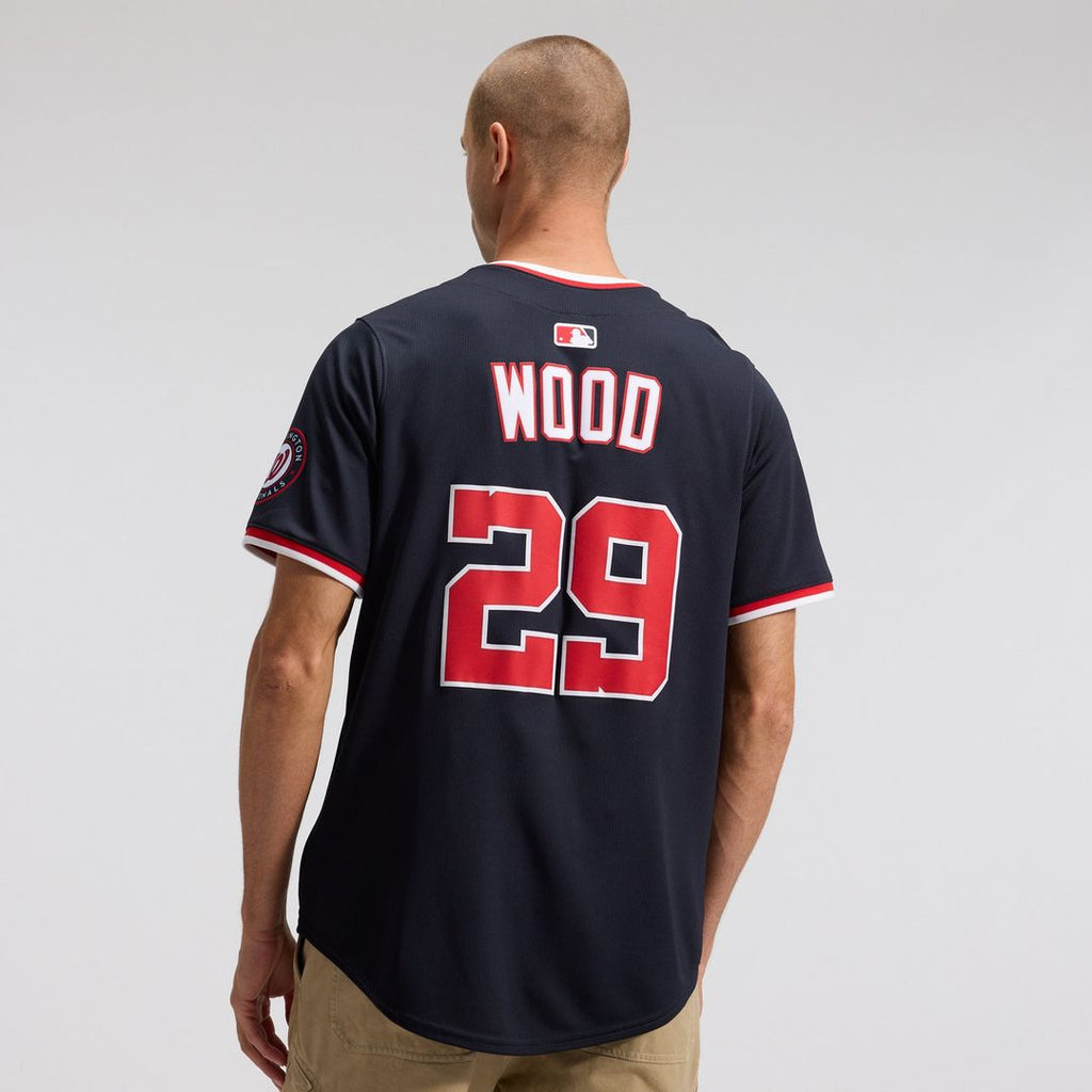 Washington Nationals James Wood Alternate Limited Jersey (Navy)
